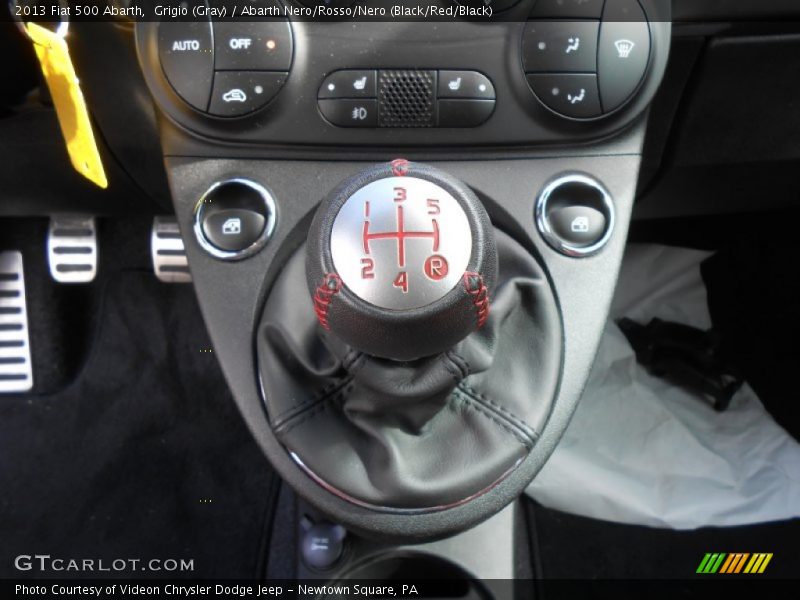  2013 500 Abarth 5 Speed Manual Shifter