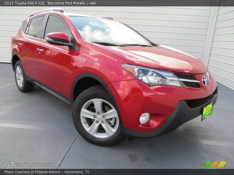 Barcelona Red Metallic / Ash 2013 Toyota RAV4 XLE