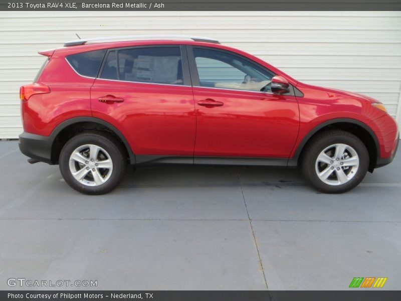 Barcelona Red Metallic / Ash 2013 Toyota RAV4 XLE