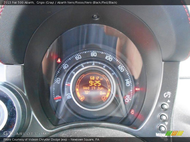  2013 500 Abarth Abarth Gauges