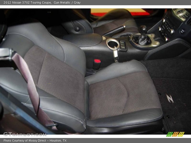 Gun Metallic / Gray 2012 Nissan 370Z Touring Coupe