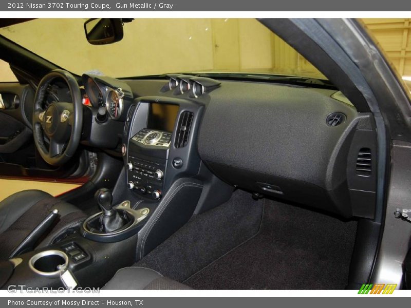 Gun Metallic / Gray 2012 Nissan 370Z Touring Coupe