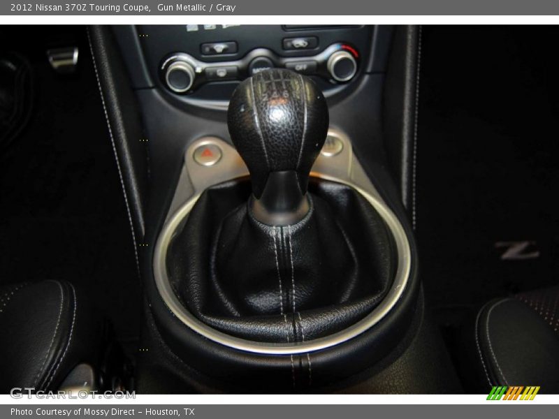 Gun Metallic / Gray 2012 Nissan 370Z Touring Coupe