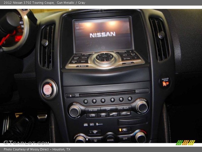 Gun Metallic / Gray 2012 Nissan 370Z Touring Coupe