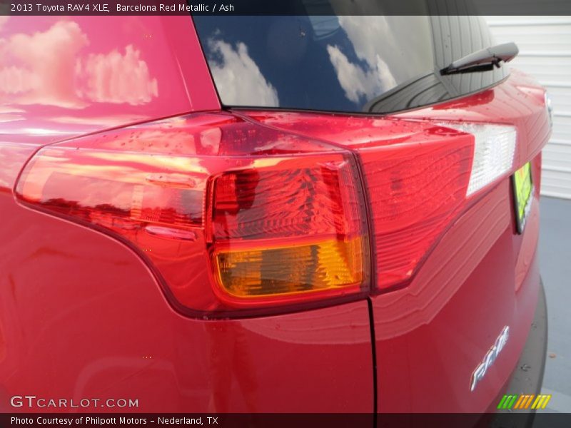 Barcelona Red Metallic / Ash 2013 Toyota RAV4 XLE