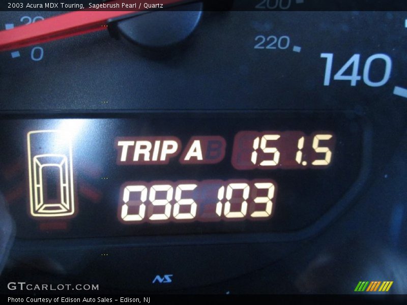 Sagebrush Pearl / Quartz 2003 Acura MDX Touring