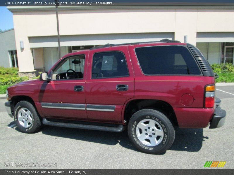 Sport Red Metallic / Tan/Neutral 2004 Chevrolet Tahoe LS 4x4