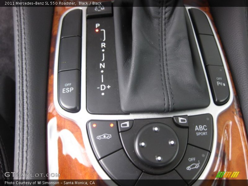 Black / Black 2011 Mercedes-Benz SL 550 Roadster