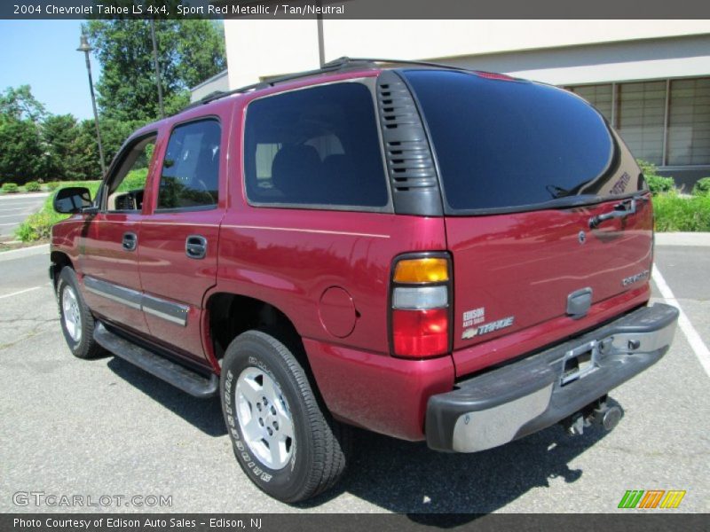 Sport Red Metallic / Tan/Neutral 2004 Chevrolet Tahoe LS 4x4