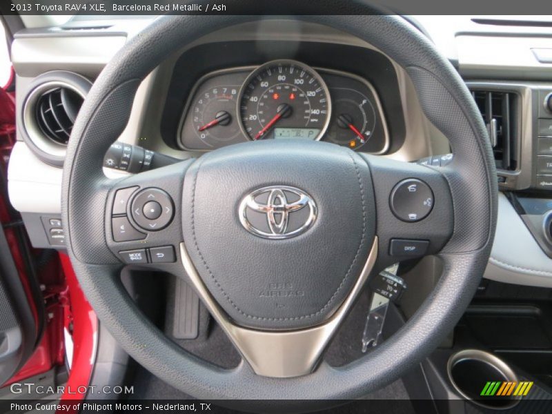 Barcelona Red Metallic / Ash 2013 Toyota RAV4 XLE
