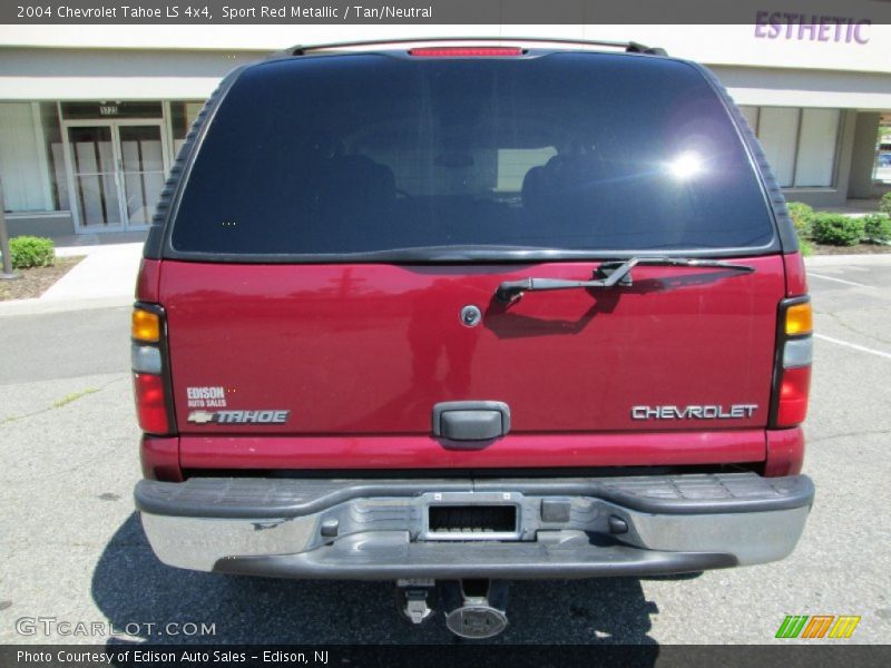 Sport Red Metallic / Tan/Neutral 2004 Chevrolet Tahoe LS 4x4