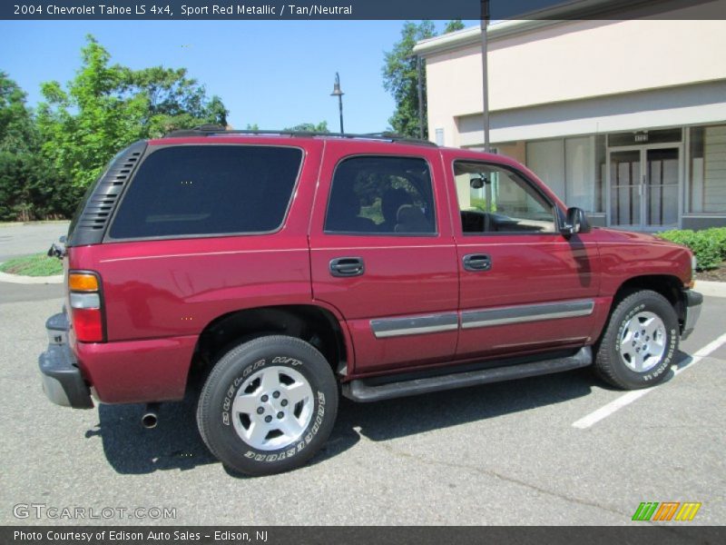 Sport Red Metallic / Tan/Neutral 2004 Chevrolet Tahoe LS 4x4