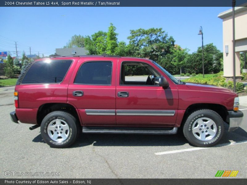 Sport Red Metallic / Tan/Neutral 2004 Chevrolet Tahoe LS 4x4