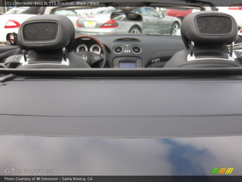 Black / Black 2011 Mercedes-Benz SL 550 Roadster