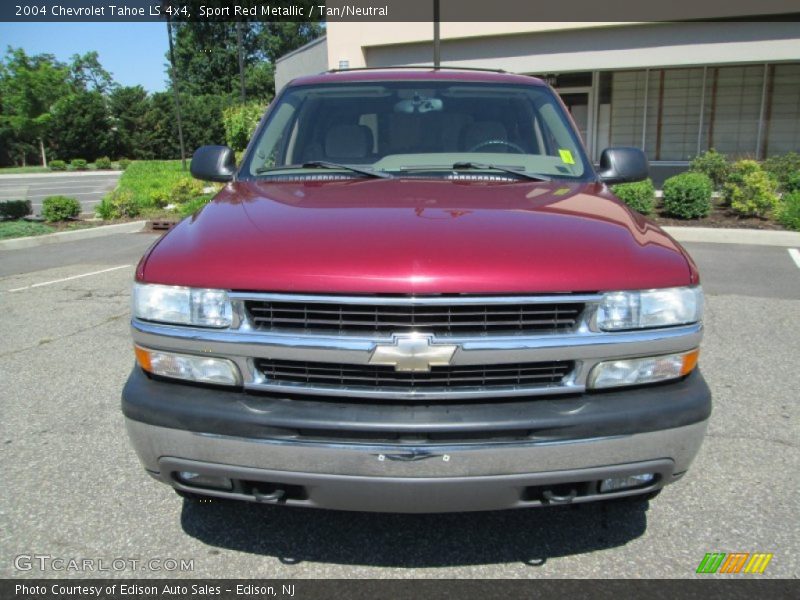 Sport Red Metallic / Tan/Neutral 2004 Chevrolet Tahoe LS 4x4