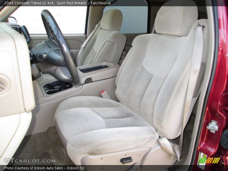 Sport Red Metallic / Tan/Neutral 2004 Chevrolet Tahoe LS 4x4