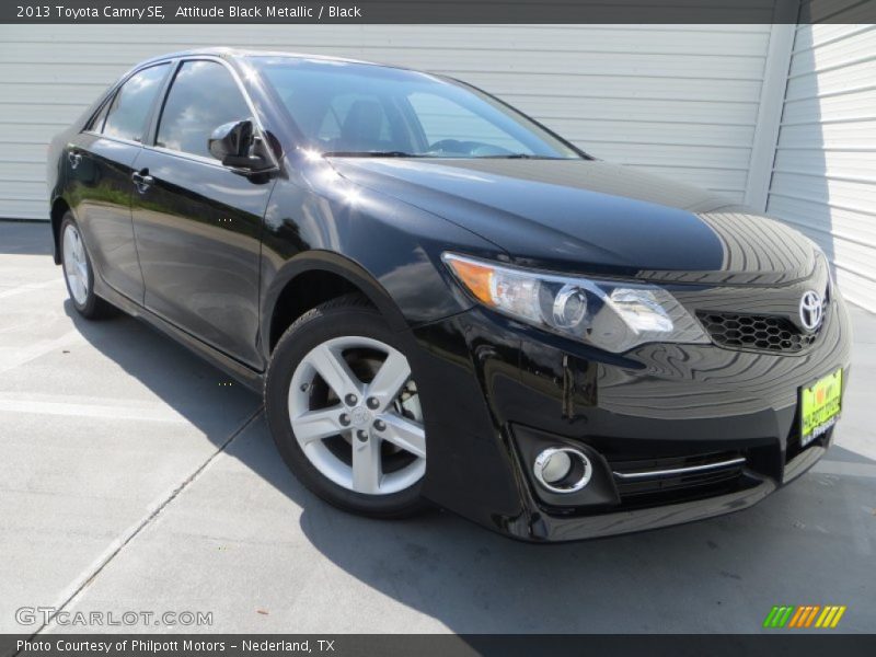 Attitude Black Metallic / Black 2013 Toyota Camry SE