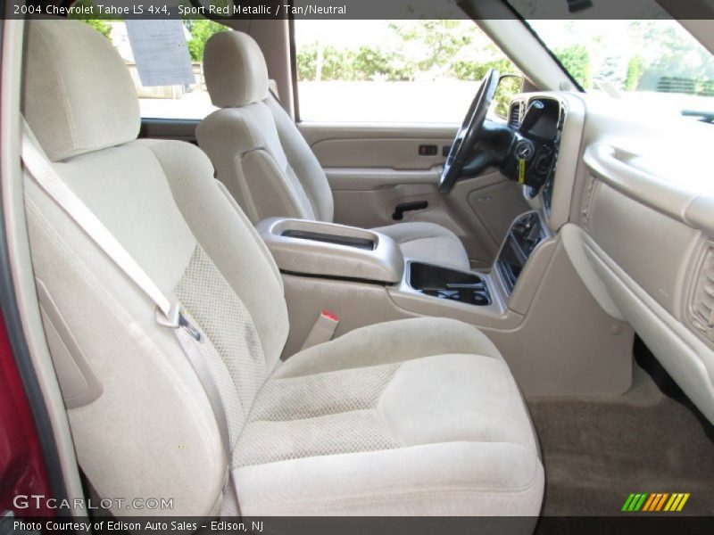 Sport Red Metallic / Tan/Neutral 2004 Chevrolet Tahoe LS 4x4