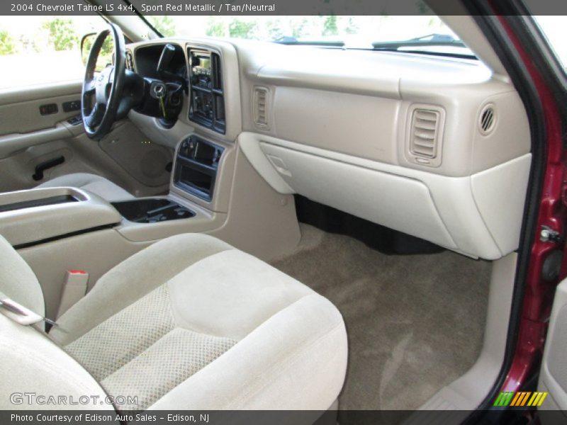 Sport Red Metallic / Tan/Neutral 2004 Chevrolet Tahoe LS 4x4