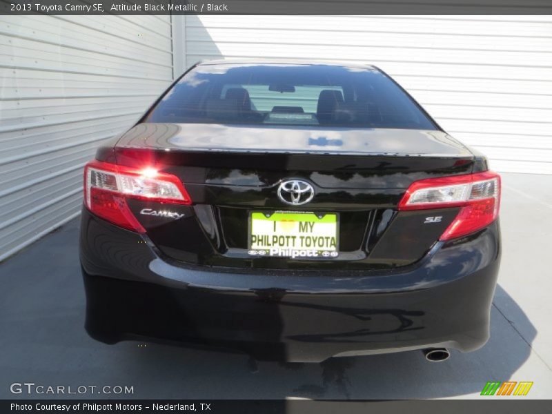 Attitude Black Metallic / Black 2013 Toyota Camry SE