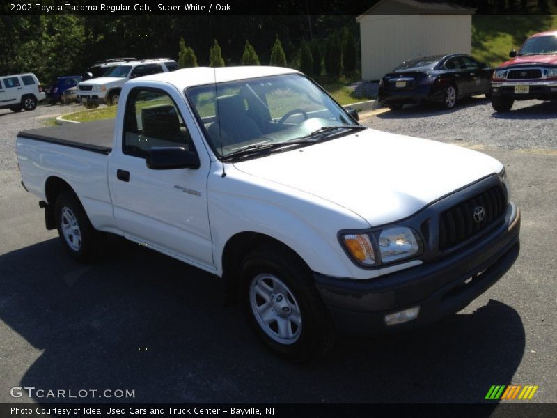 Super White / Oak 2002 Toyota Tacoma Regular Cab