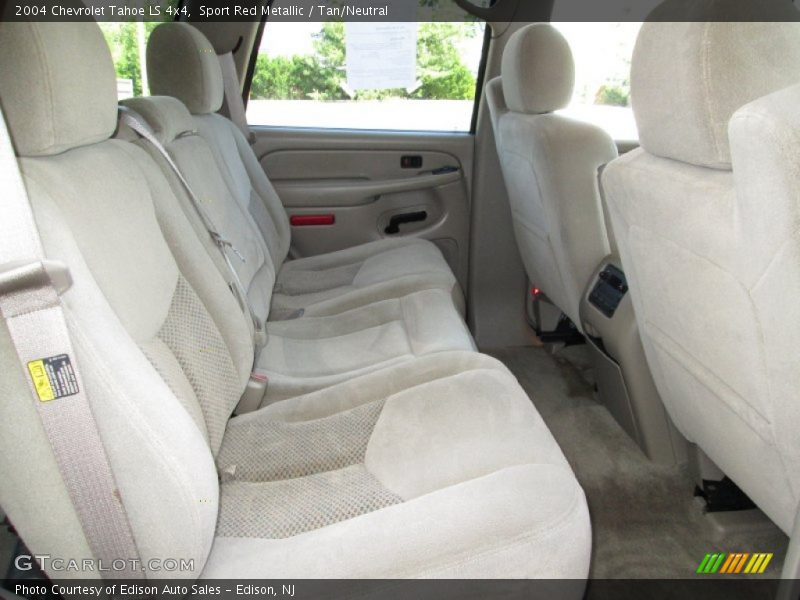 Sport Red Metallic / Tan/Neutral 2004 Chevrolet Tahoe LS 4x4