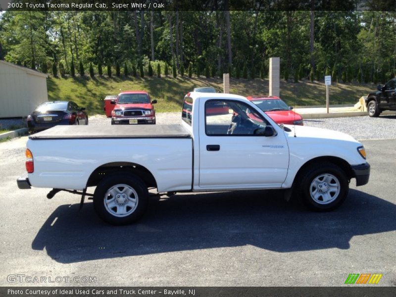 Super White / Oak 2002 Toyota Tacoma Regular Cab