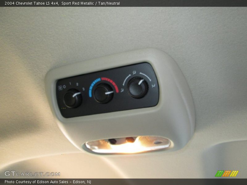 Sport Red Metallic / Tan/Neutral 2004 Chevrolet Tahoe LS 4x4