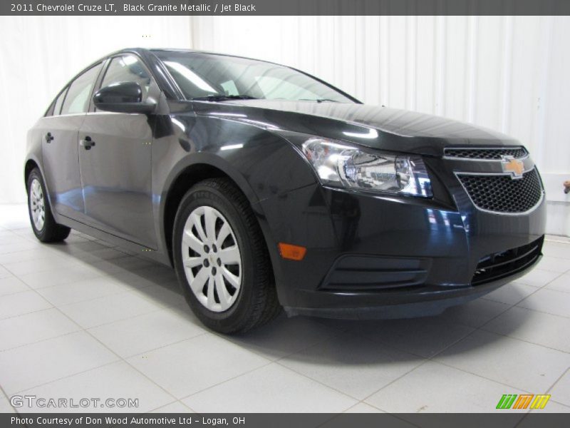 Black Granite Metallic / Jet Black 2011 Chevrolet Cruze LT