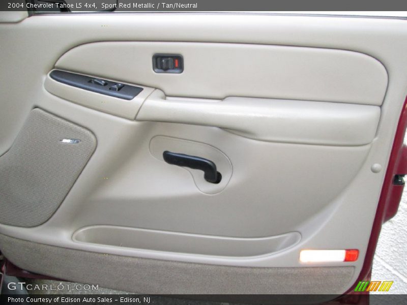 Sport Red Metallic / Tan/Neutral 2004 Chevrolet Tahoe LS 4x4