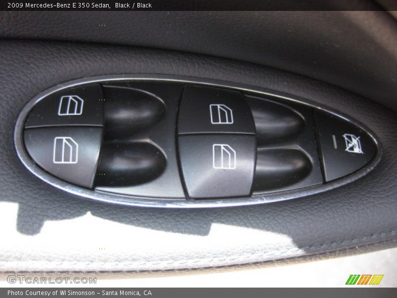 Black / Black 2009 Mercedes-Benz E 350 Sedan
