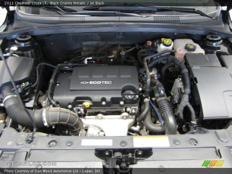 Black Granite Metallic / Jet Black 2011 Chevrolet Cruze LT