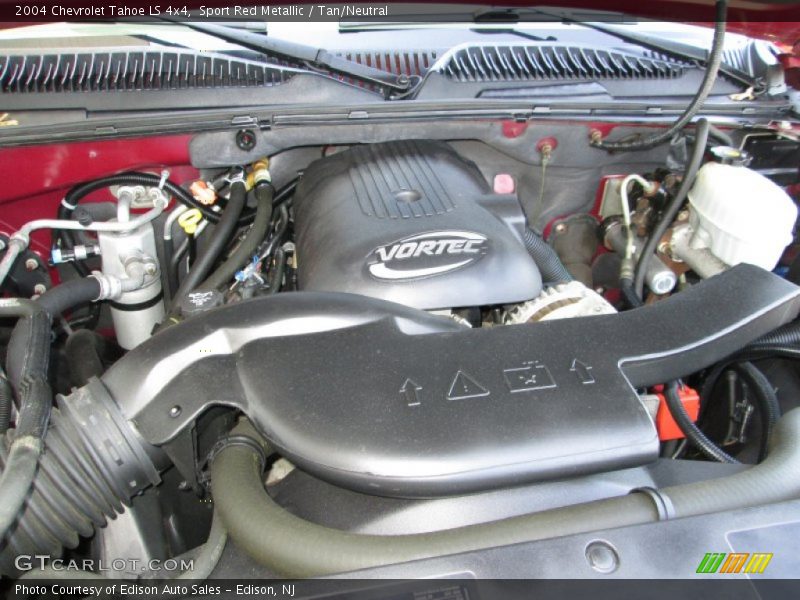 Sport Red Metallic / Tan/Neutral 2004 Chevrolet Tahoe LS 4x4