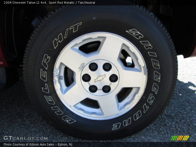 Sport Red Metallic / Tan/Neutral 2004 Chevrolet Tahoe LS 4x4