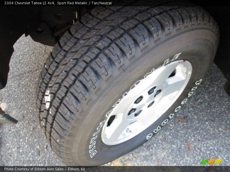 Sport Red Metallic / Tan/Neutral 2004 Chevrolet Tahoe LS 4x4