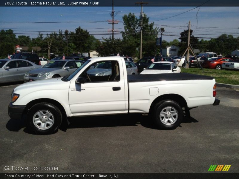 Super White / Oak 2002 Toyota Tacoma Regular Cab