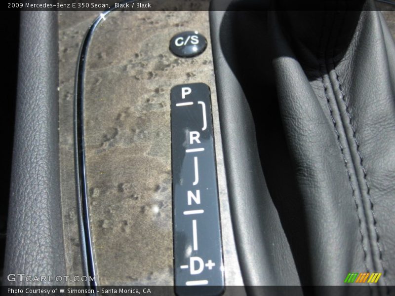 Black / Black 2009 Mercedes-Benz E 350 Sedan
