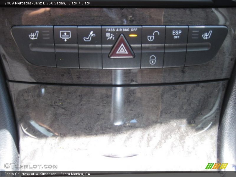 Black / Black 2009 Mercedes-Benz E 350 Sedan