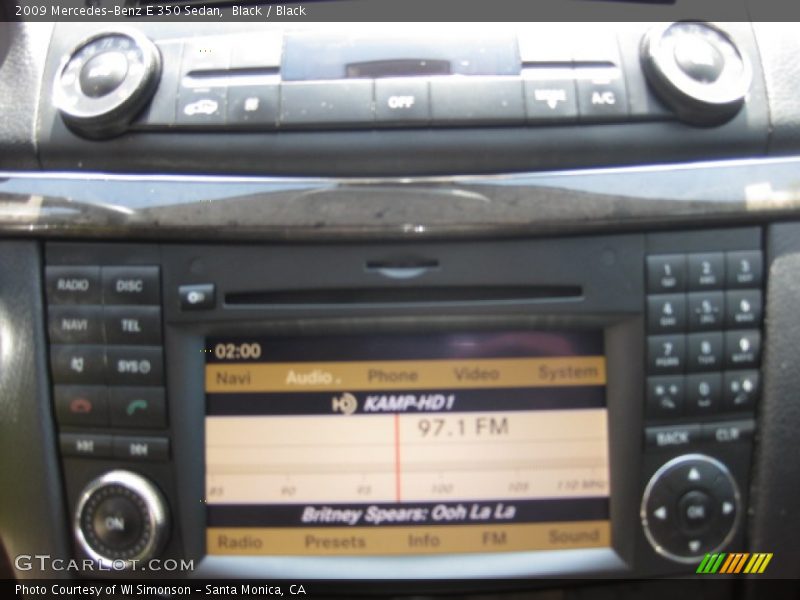 Black / Black 2009 Mercedes-Benz E 350 Sedan