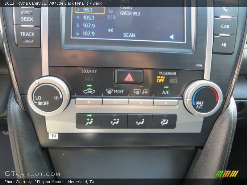 Attitude Black Metallic / Black 2013 Toyota Camry SE