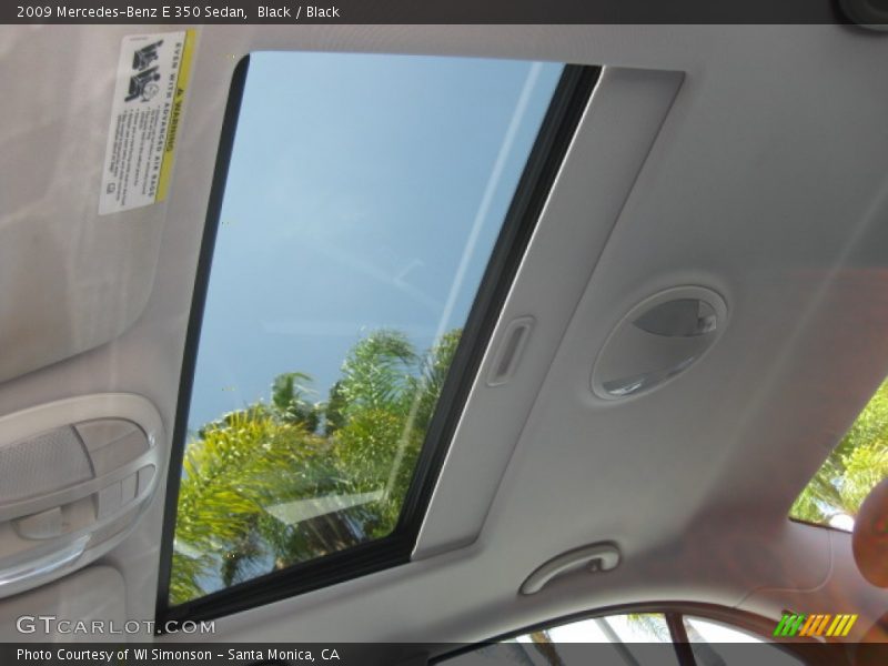 Black / Black 2009 Mercedes-Benz E 350 Sedan