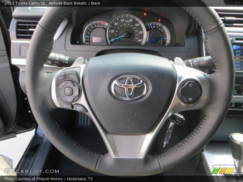 Attitude Black Metallic / Black 2013 Toyota Camry SE