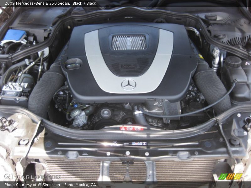 Black / Black 2009 Mercedes-Benz E 350 Sedan