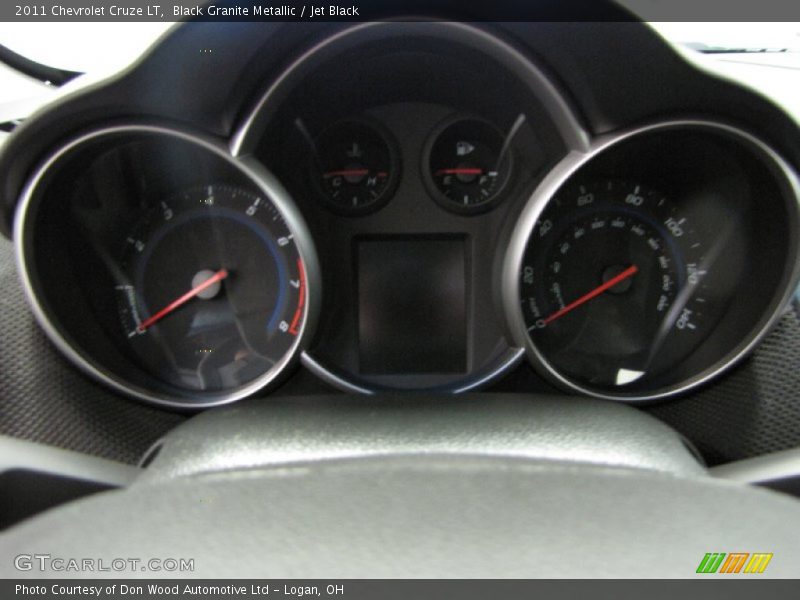 Black Granite Metallic / Jet Black 2011 Chevrolet Cruze LT