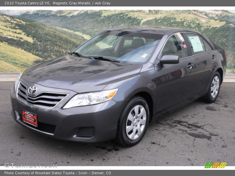 Magnetic Gray Metallic / Ash Gray 2010 Toyota Camry LE V6