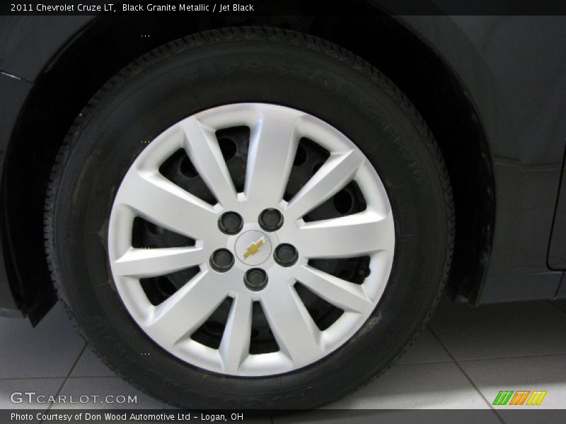 Black Granite Metallic / Jet Black 2011 Chevrolet Cruze LT