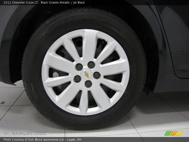 Black Granite Metallic / Jet Black 2011 Chevrolet Cruze LT