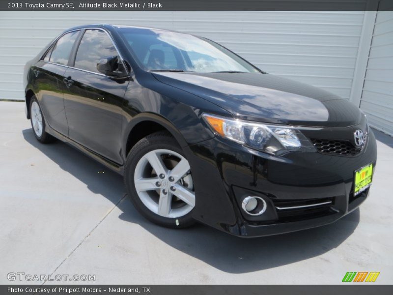 Attitude Black Metallic / Black 2013 Toyota Camry SE