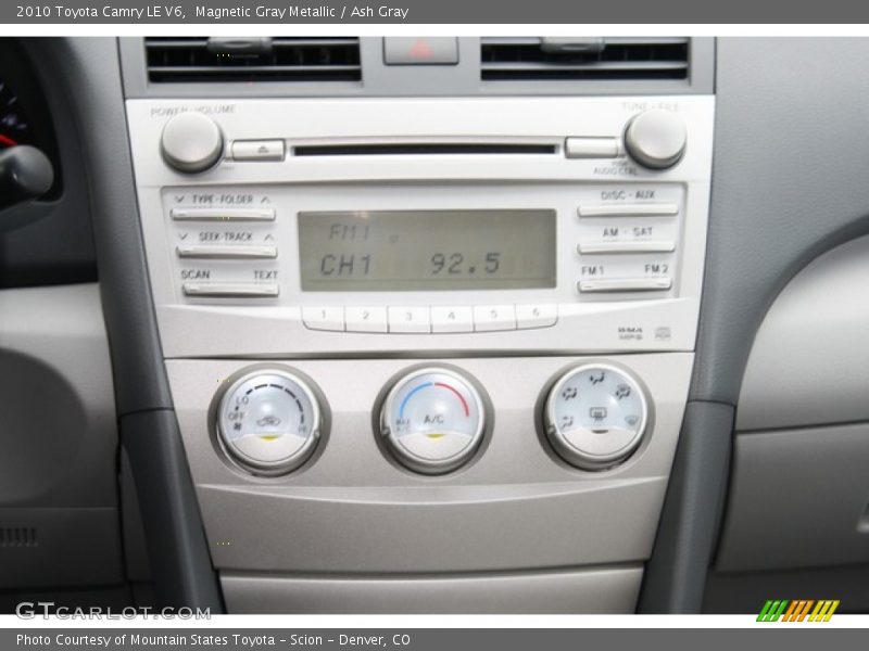 Magnetic Gray Metallic / Ash Gray 2010 Toyota Camry LE V6
