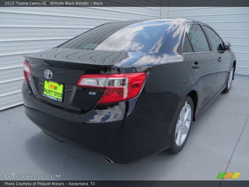 Attitude Black Metallic / Black 2013 Toyota Camry SE